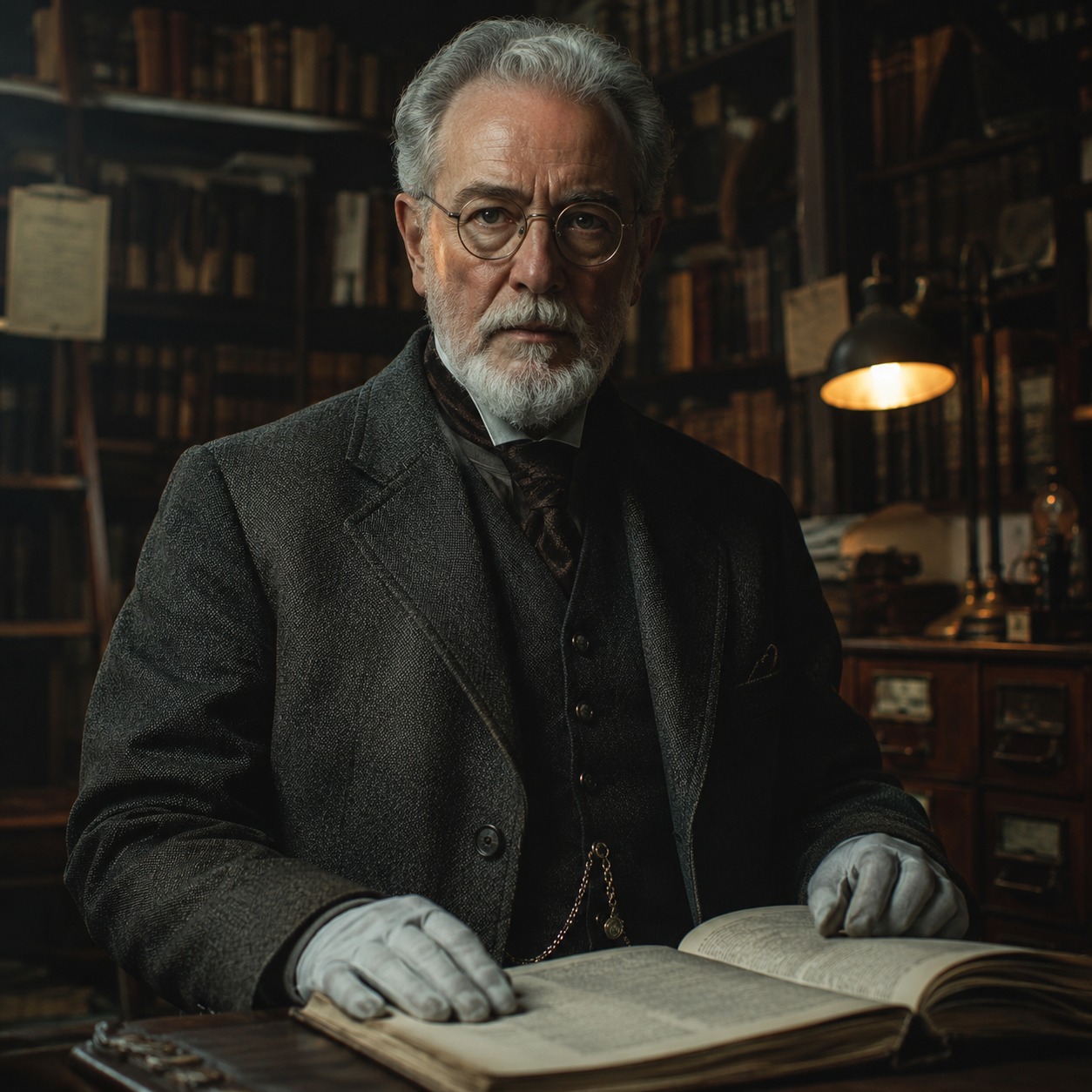 Retrato del Conservador del Gabinete