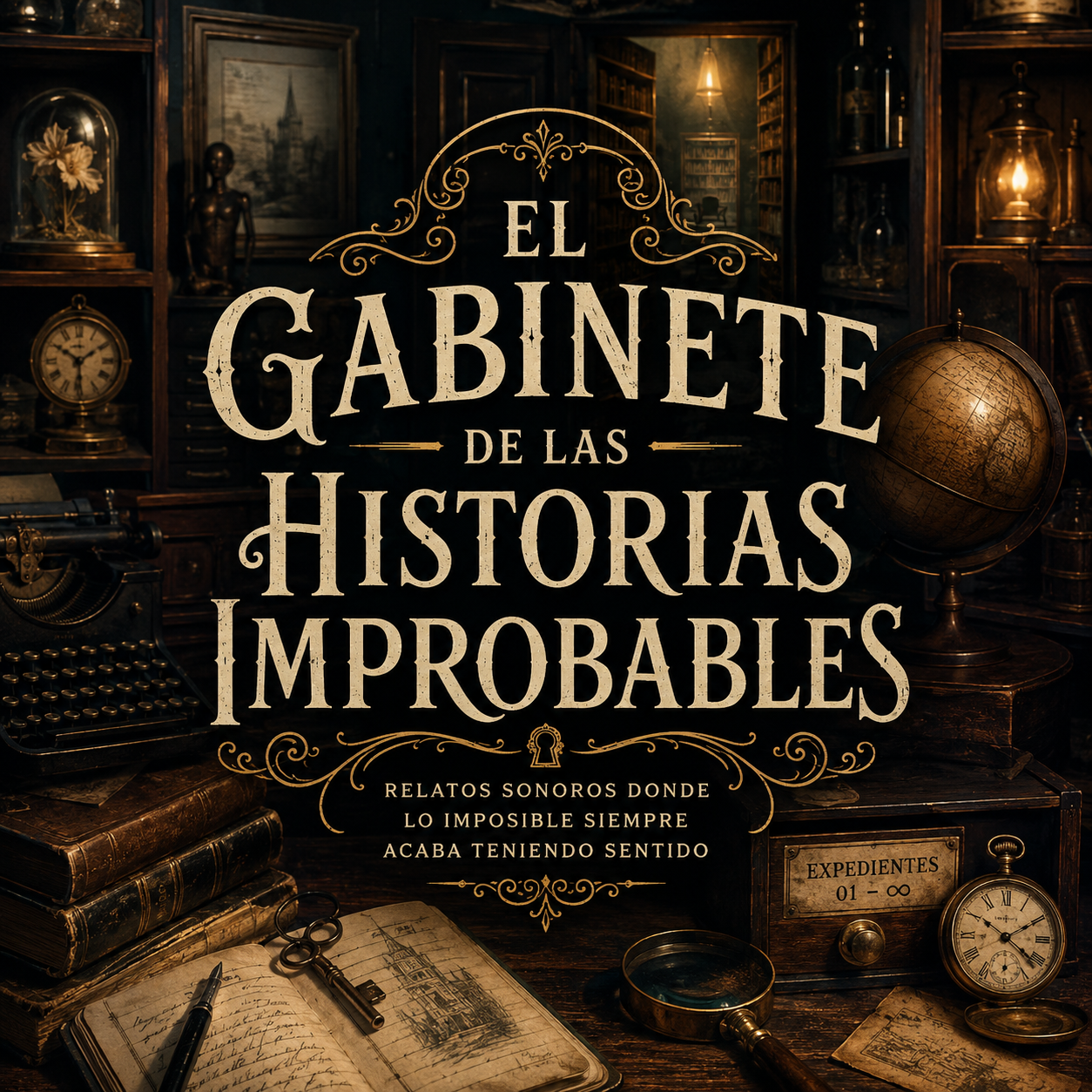 Portada de El Gabinete de las Historias Improbables
